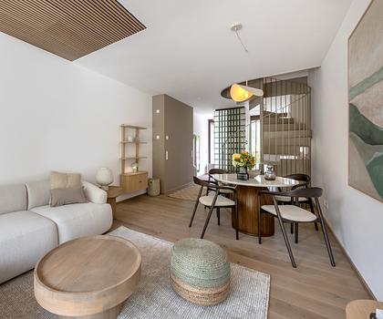 Neubau: Modernes Eckhaus am Starnberger See