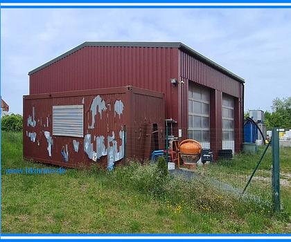 Gewerbeobjekt mit Büro und Lager in Merseburg auf 6700 m² Grund