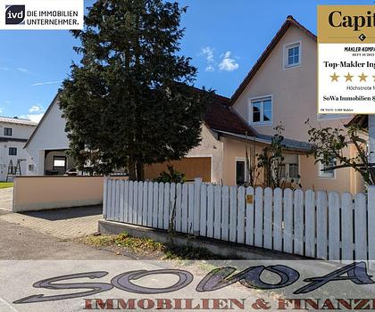 Zentrumsnahes Einfamilienhaus mit guter Raumaufteilung und einer großen Garage im Englischen Garten in Neuburg - Ein Objekt von Ihrem Immobilienpartner SOWA Immobilien und Finanzen