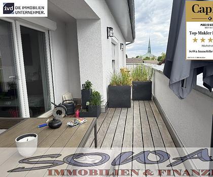 Exklusive 3,5 Zimmer Penthouse Wohnung mit Dachterrasse und TG-Stellplatz in Neuburg - Zentrumsnah! - Ein Objekt von Ihrem Immobilienpartner SOWA Immobilien und Finanzen