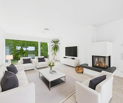 Exklusive 3-Zimmer Gartenwohnung in einem kleinen Mehrfamilienhaus in ruhiger Wohnlage in Solln