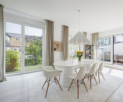 Einzigartig: Vielseitige und ruhige City-Villa mit Dachterrassen und Balkonen nahe dem Gärtnerplatz