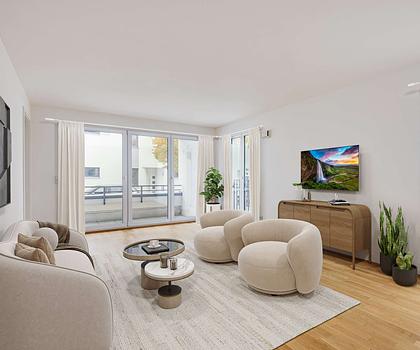 Perfekt geschnittene 2-Zimmer-Wohnung im "Brennerpark" - sofort bezieh- oder vermietbar!