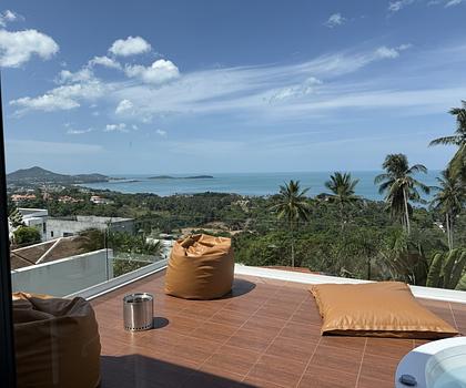 Koh Samui! Einzigartige Luxusvilla mit atemberaubenden Meerblick zum sofortigen Bezug