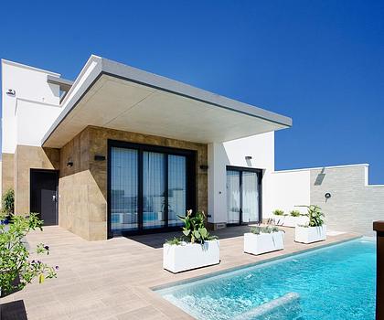 Exklusive Villen mit 2 oder 3 Schlafzimmern, Meerblick und mit Privatpool