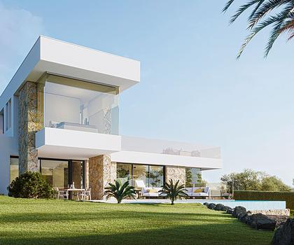 Luxusvilla mit 3 Schlafzimmern, 2 Bädern, Gäste-WC und Infinitypool im exklusiven Las Colinas Golf Resort