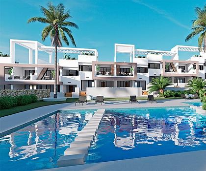 Exklusive Erdgeschoss-Wohnungen mit 2 Schlafzimmern, 2 Bädern und Gemeinschaftspool