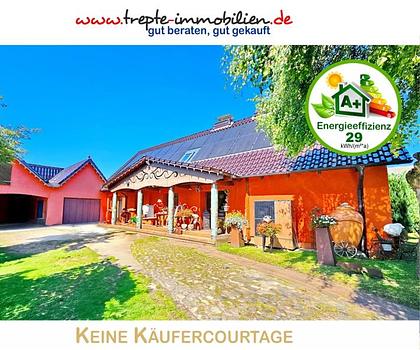 Außergewöhnliches Anwesen für Individualisten * Energieeffizienz in Feldrandlage