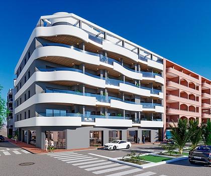 Appartements mit 2 Schlafzimmern, 2 Bädern und Gemeinschaftspool nur ca. 250 m vom Strand von Los Locos