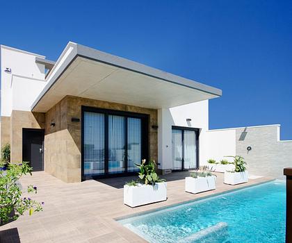 Exklusive Villen mit 2 oder 3 Schlafzimmern, Meerblick und mit Privatpool