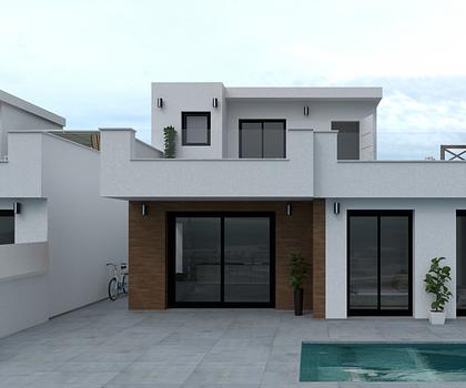 Schönes Haus mit grossem Solarium und Pool in Meeresnähe