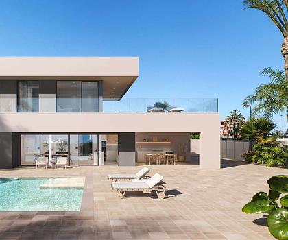 Ultimative Luxusvillen mit Pool, Garage und individuell gestaltet.