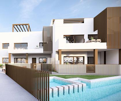 Apartments mit Pool und Meeresnähe