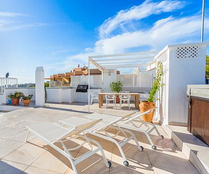 ***Schönes Penthouse mit Meerblick und Dachterrasse in San Agustin***