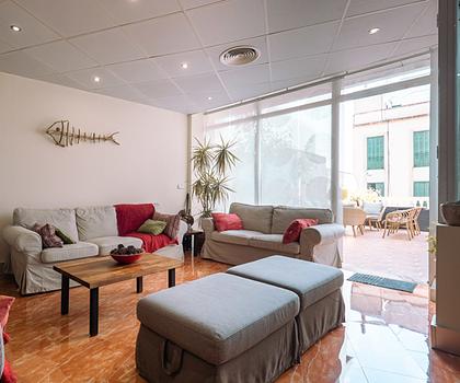 Mallorca großzügige Wohnung mit wunderbarer Terrasse mitten in Palma zu verkaufen