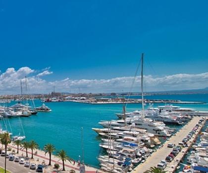 Mallorca beeindruckendes Meerblickapartment am Hafen von Palma zu verkaufen