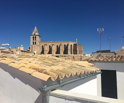 Mallorca helle Dachgeschosswohnung in der Altstadt von Palma zu verkaufen