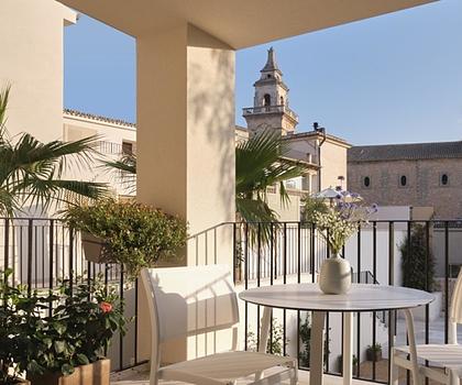 Mallorca Neubau-Apartment mit Gemeinschaftspool in Santa Maria zu verkaufen