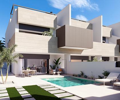 Luxuriöse ebenerdige Wohnung mit Pool in sehr guter Lage.