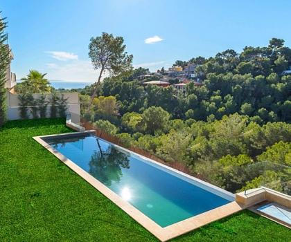 Mallorca hochwertige Villa moderner Architektur mit Meerblick zu verkaufen