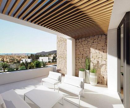 Schönes Penthouse im La Manga Club Mar Menor