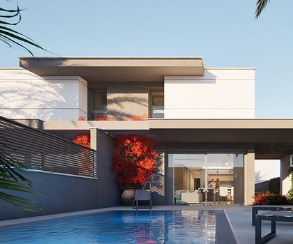 Beach Villen direkt am Strand mit Pool