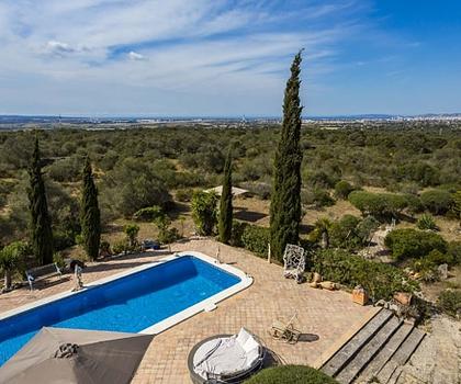 Villa mit spektakulärem Blick bis zum Meer in Marratxi, Palma de Mallorca zu verkaufen