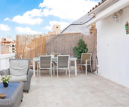 Mallorca Penthouse in aufstrebendem Viertel in Palma, Strandnähe zu verkaufen