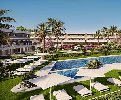 Wunderschöne Maisonette-Wohnungen mit 3 Schlafzimmern, 2 Bädern, Gäste-WC und Gemeinschaftspool am Alenda-Golfplatz