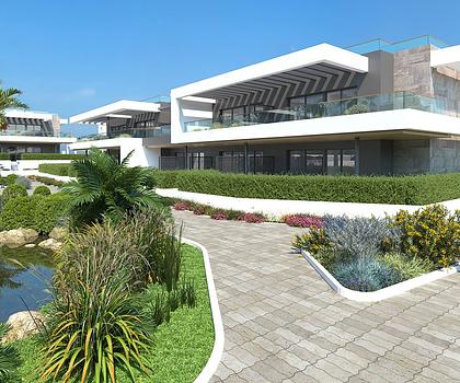 Wohnungen mit 3 Schlafzimmern, 2 Bädern, Kfz-Stellplatz, Gemeinschaftspools und beheizten Whirlpools