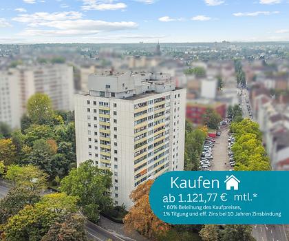 ++4,5-Zimmer-Penthouse in erster Mainlage von Offenbach – mit Sanierungsbedarf++
