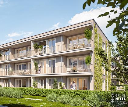 2-Zi.-Gartenwhg. mit großzügigem Wohn- u. Essbereich u. Terrasse in Südausrichtung