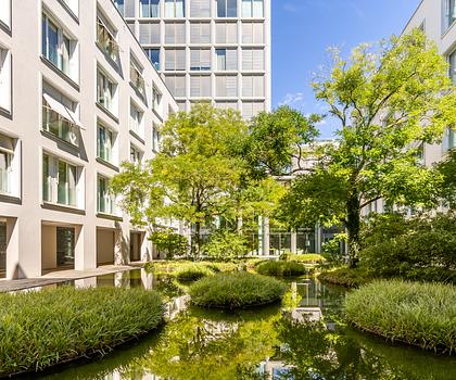 Perfektes City-Domizil in „THE SEVEN SUITES“: 2-Zimmer-Apartment mit Concierge in Toplage