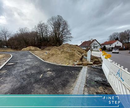 3.391 m² - Attraktives Baugrundstück für 6 Doppelhaushälften und 3 Einfamilienhäusern