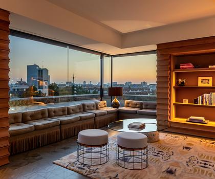 Einzigartiges Penthouse am Englischen Garten mit Panoramablick über München und die Alpen