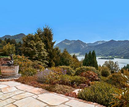 Logenplatz am Schliersee: Doppelhaushälfte mit fantastischem See- und Bergblick