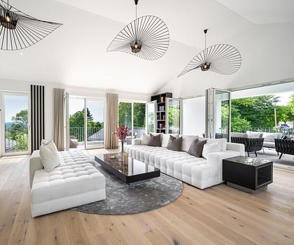 Neubau in Traumlage: Moderne Villa mit hochwertiger Ausstattung, Wellness-Bereich und Panoramablick