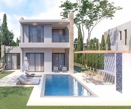 Neubauprojekt mit Fertigstellung Mitte 2026 - Villa mit Pool - Voll möbliert und ausgestattet.