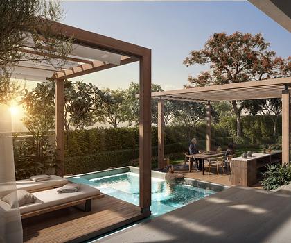 Chalet mit Pool im La Mazzoni - exklusiv möbliert