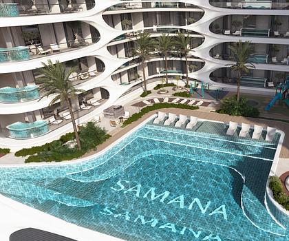 Boulevard Heights - Dubailand - 3 Zimmer mit Pool auf dem Balkon