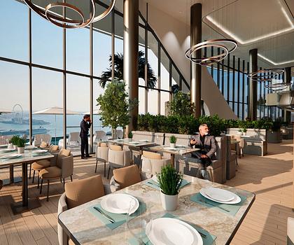 Dubai Harbour - Zu Fuss zum Yachthafen