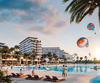 Inselparadies vor der Küste - mit Verbindungsbrücke