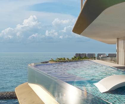 3 Schlafzimmer mit Pooldeck