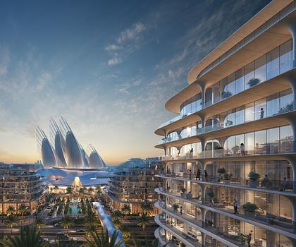 Direkt neben dem Zayed National Museum - Saadiyat Island