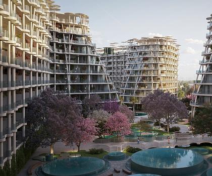 Sakura Gardens - Falcon City of Wonders