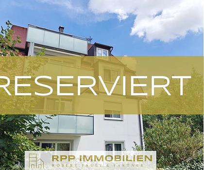 RESERVIERT-Exklusive Wohnung mit Schlossblick auf zwei Ebenen, Aufzug und hochwertiger Ausstattung
