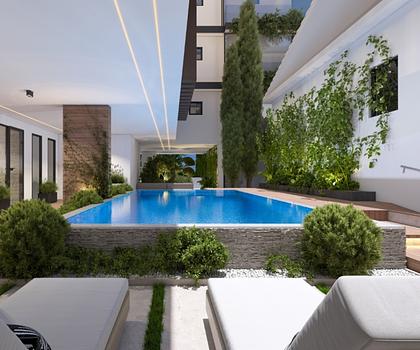 Resortleben im Herz von Pafos -
Voll möbliert und ausgestattet