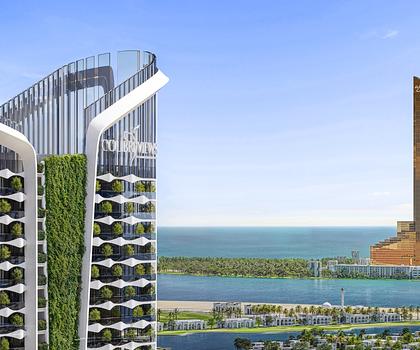 Colibri - RAK central - für Kapitalanleger mit Blick auf das Wynn Casino und das Meer