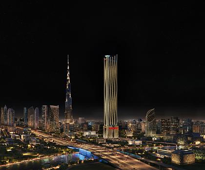 Bayz 102 - 102 Stockwerke Luxus - 3 Zimmer mit Pool auf dem Balkon