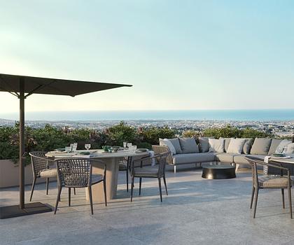 Stylishes 3-Zimmer-Apartment im Herzen von Paphos. Neubau mit Fertigstellung Ende 2025